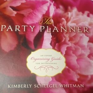 NWOT Hardback Party Planner Book with  Card- Stock Pages in 3-Ring Binder